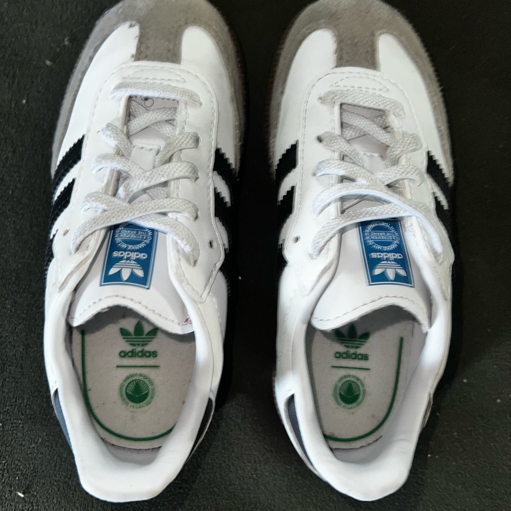 Adidas White and Gray Trainers